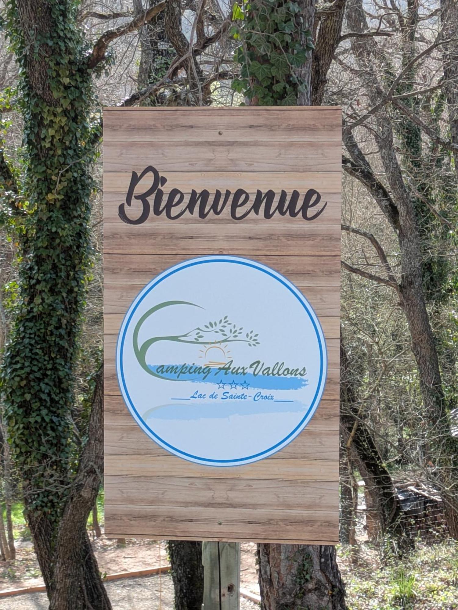 Camping Pres Du Lac De Sainte Croix ボデュン エクステリア 写真